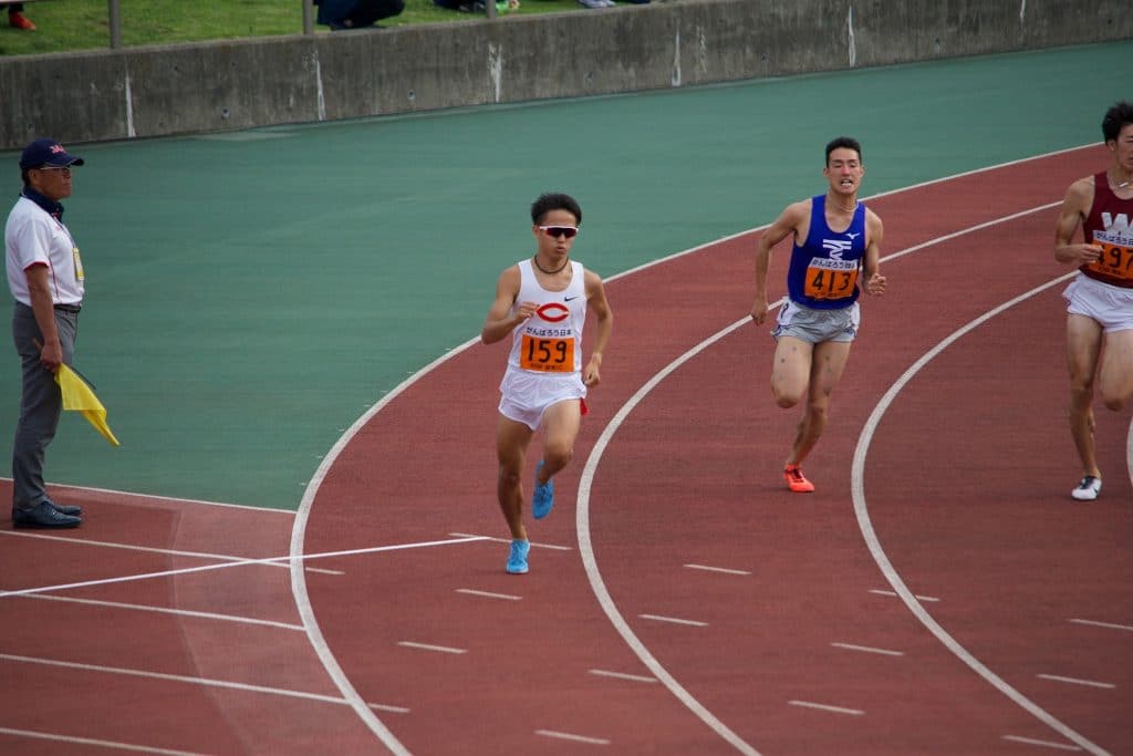 2018-05-26 関東インカレ 800m　準決勝1組 00:01:51.41